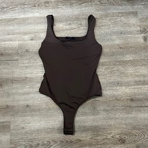 Chocolate brown bodysuit